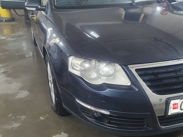2007 Volkswagen Passat B6, синий, 450000 рублей - вид 10