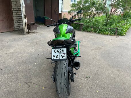 2014 Kawasaki Z 800, зелёный, 700000 рублей, вид 5