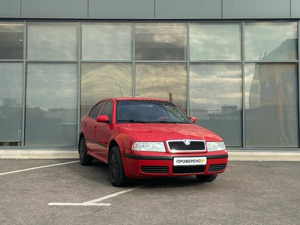 2008 Skoda Octavia I (A4) Рестайлинг, красный, 322000 рублей - вид 1