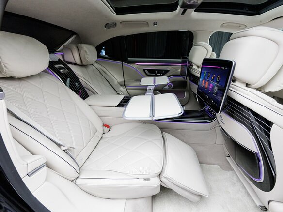 2026 Mercedes-Benz Maybach S-Класс 580 II (Z223) Рестайлинг, чёрный, 39530000 рублей - вид 31