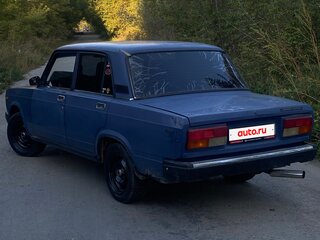 2003 Lada (ВАЗ) 2107, синий, 100000 рублей, вид 4