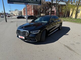 2021 Mercedes-Benz S-Класс 400 d 4MATIC VII (W223), чёрный, 8350000 рублей, вид 2