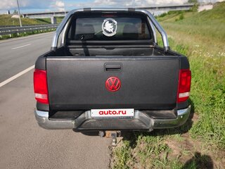 2011 Volkswagen Amarok I, чёрный, 1250000 рублей, вид 4