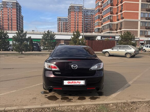 2007 Mazda 6 II (GH), пурпурный, 930000 рублей - вид 5
