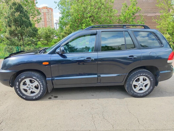 2008 Hyundai Santa Fe Classic Classic, чёрный, 750000 рублей - вид 18