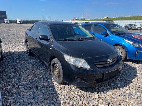 2008 Toyota Corolla AMT X (E140, E150), чёрный, 514000 рублей, вид 1