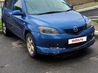 2004 Mazda Demio II (DY), синий, 230000 рублей, вид 4