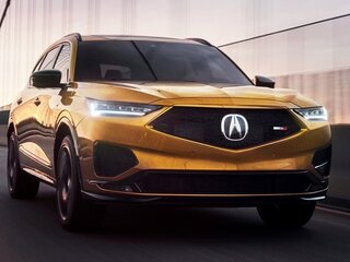 2022 Acura MDX IV, золотистый, 7100000 рублей, вид 4