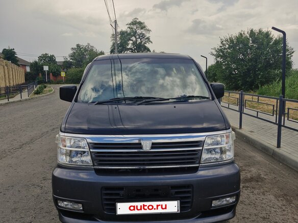 2002 Nissan Elgrand I (E50), серый, 300000 рублей - вид 2