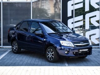2015 Lada (ВАЗ) Granta I, синий, 440000 рублей, вид 1