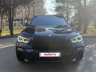 2019 BMW X5 40i IV (G05/G18), синий, 6100000 рублей, вид 2