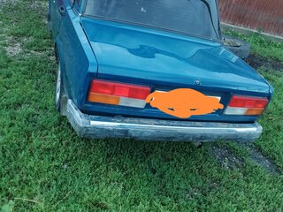 2002 Lada (ВАЗ) 2107, синий, 110000 рублей, вид 1