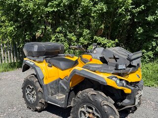 2012 BRP Can-Am Outlander 800, жёлтый, 750000 рублей, вид 1