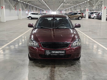 2011 Lada (ВАЗ) Priora I, красный, 220000 рублей, вид 2