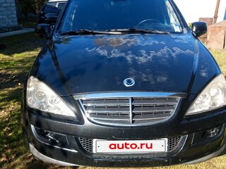 2008 SsangYong Kyron I Рестайлинг, чёрный, 585000 рублей, вид 2