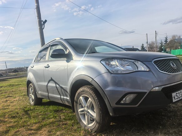 2013 SsangYong Actyon II, серый, 830000 рублей - вид 8