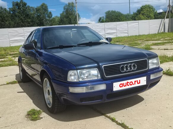 1993 Audi 80 V (B4), синий, 280000 рублей - вид 1