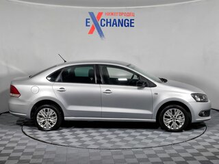 2014 Volkswagen Polo V, серебристый, 733000 рублей, вид 4