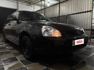 2015 Lada (ВАЗ) Priora I Рестайлинг, чёрный, 480000 рублей, вид 2