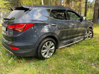 2013 Hyundai Santa Fe III, синий, 1810000 рублей, вид 5
