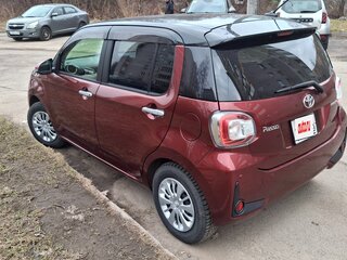 2019 Toyota Passo III Рестайлинг, красный, 940000 рублей, вид 5