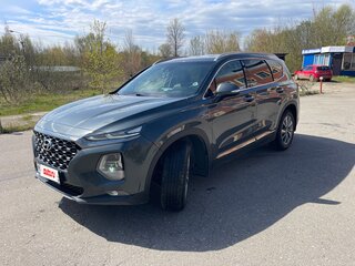 2019 Hyundai Santa Fe IV, серый, 3150000 рублей, вид 1