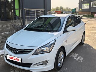 2016 Hyundai Solaris I Рестайлинг, белый, 1200000 рублей, вид 1