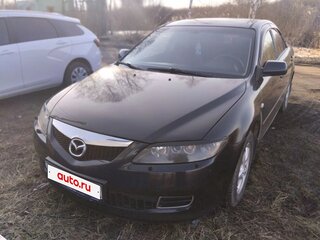 2006 Mazda 6 I (GG) Рестайлинг, чёрный, 520000 рублей, вид 1