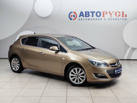 2012 Opel Astra J Рестайлинг, бежевый, 775000 рублей, вид 1
