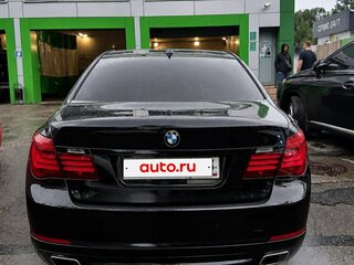 2012 BMW 7 серии Long 750Li xDrive V (F01/F02/F04) Рестайлинг, чёрный, 1500000 рублей, вид 3