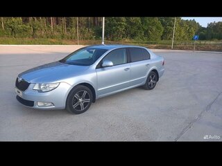 2012 Skoda Superb II, серебристый, 950000 рублей, вид 3