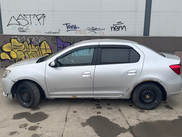 2015 Renault Logan II, серый, 390000 рублей - вид 6