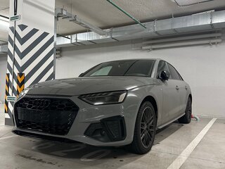 2020 Audi A4 45 TFSI V (B9) Рестайлинг, серый, 3500000 рублей, вид 1