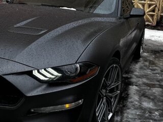 2018 Ford Mustang VI Рестайлинг, серый, 2300000 рублей, вид 2