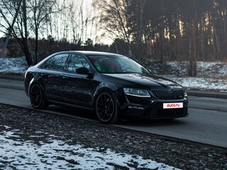 2013 Skoda Octavia III (A7), чёрный, 1650000 рублей, вид 2