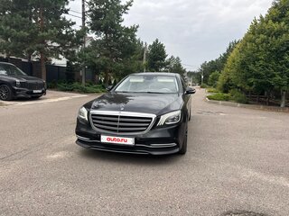 2018 Mercedes-Benz S-Класс 350 d Long VI (W222, C217) Рестайлинг, чёрный, 5600000 рублей, вид 3