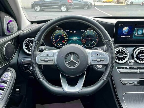 2021 Mercedes-Benz C-Класс 200 L IV (W205) Рестайлинг, синий - вид 8