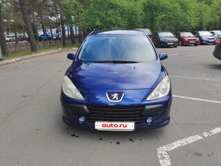 2006 Peugeot 307 I Рестайлинг, синий, 390000 рублей, вид 2