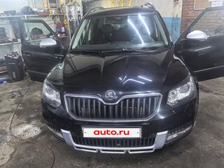2015 Skoda Yeti I Рестайлинг, чёрный, 875000 рублей, вид 2