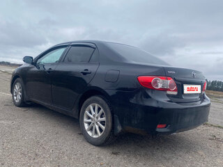 2012 Toyota Corolla X (E140, E150) Рестайлинг, чёрный, 820000 рублей, вид 4