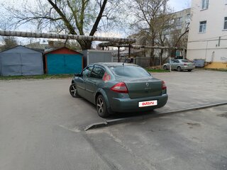 2008 Renault Megane II Рестайлинг, зелёный, 500000 рублей, вид 3