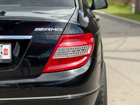 2008 Mercedes-Benz C-Класс 230 III (W204), чёрный - вид 6