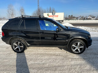 2004 BMW X5 3.0i I (E53) Рестайлинг, чёрный, 1150000 рублей, вид 2