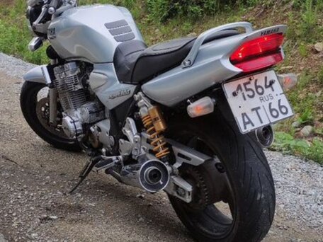 2000 Yamaha XJR1300, серебристый, 480000 рублей, вид 5