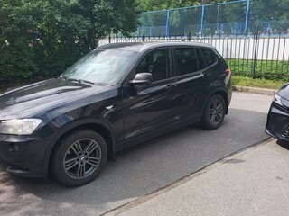 2013 BMW X3 30d xDrive II (F25), чёрный, 1900000 рублей, вид 4