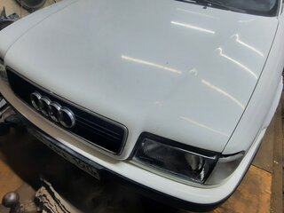 1994 Audi 80 V (B4), белый, 340000 рублей, вид 2