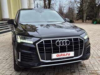 2020 Audi Q7 45 TFSI II (4M) Рестайлинг, чёрный, 4990000 рублей, вид 1