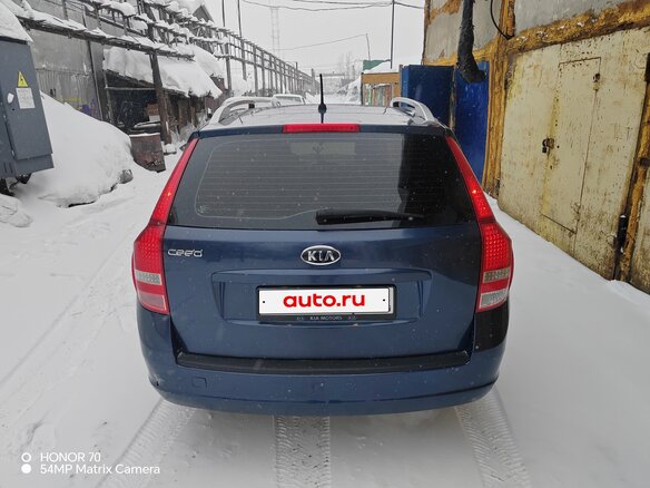 2010 Kia Ceed I Рестайлинг, синий, 450000 рублей - вид 3