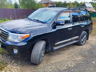 2012 Toyota Land Cruiser 200 Series Рестайлинг 1, чёрный, 3950000 рублей, вид 2