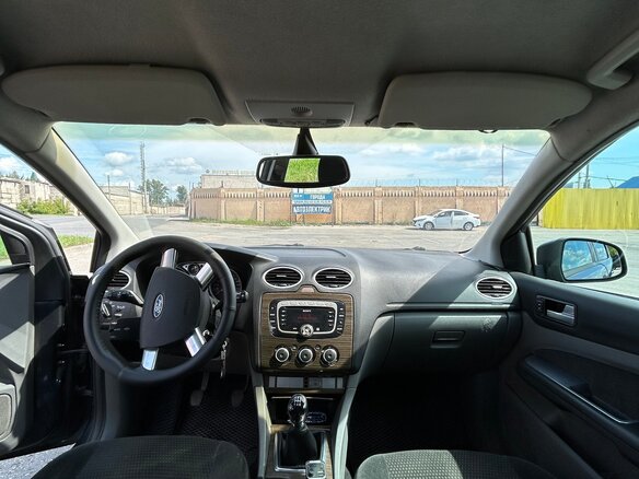 2008 Ford Focus II Рестайлинг, серый, 300000 рублей - вид 4
